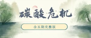 《碳酸危机》广播剧全五期完整版未删减[在线下载]