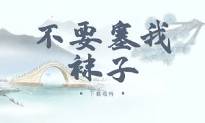 《不,不要塞我袜子》广播剧全一期完整版未删减[免费下载]