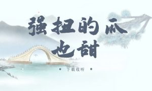 《强扭的瓜也甜》广播剧全四期完整版未删减[免费下载]-小燕社区